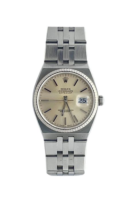 rolex oyster perpetual datejust crystal original|rolex datejust oysterquartz 17014.